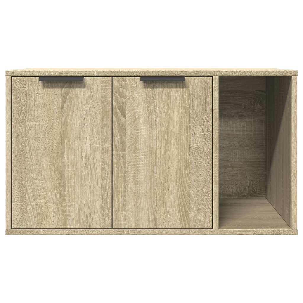 Recinto Lettiera Gatti Rovere Sonoma 80x50x45 cm in Truciolato | homemem39