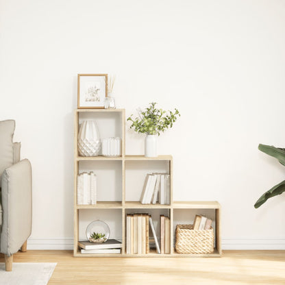Libreria Divisorio 3Ripiani Rovere Sonoma 99x29x99cm Truciolato | homemem39