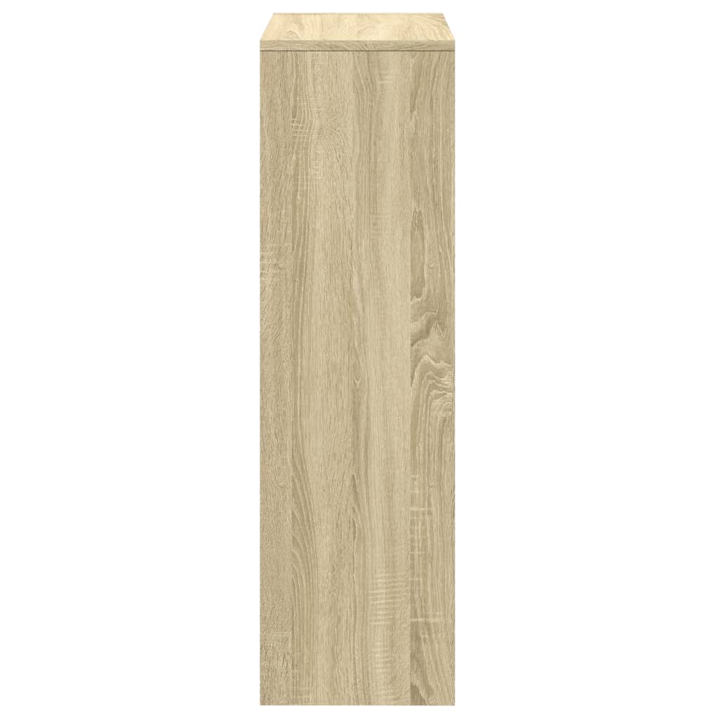 Libreria Divisorio 3Ripiani Rovere Sonoma 99x29x99cm Truciolato | homemem39