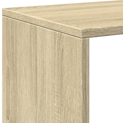 Libreria Divisorio 3Ripiani Rovere Sonoma 99x29x99cm Truciolato | homemem39