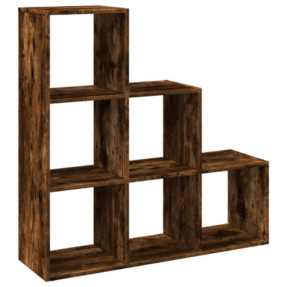 Libreria Divisorio 3Ripiani Rovere Fumo 99x29x99cm Truciolato | homemem39