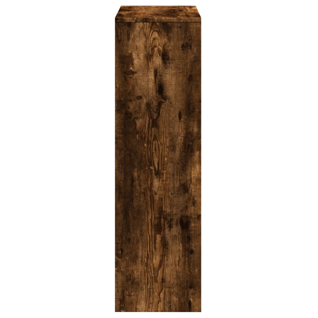 Libreria Divisorio 3Ripiani Rovere Fumo 99x29x99cm Truciolato | homemem39