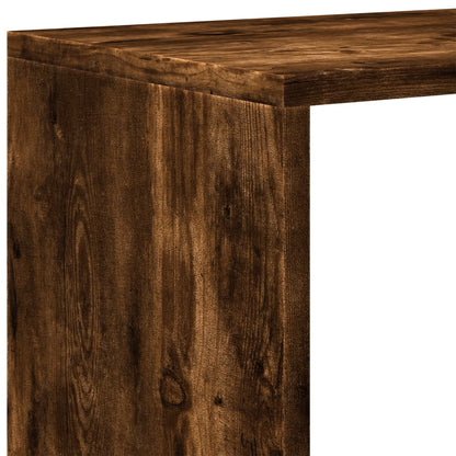 Libreria Divisorio 3Ripiani Rovere Fumo 99x29x99cm Truciolato | homemem39