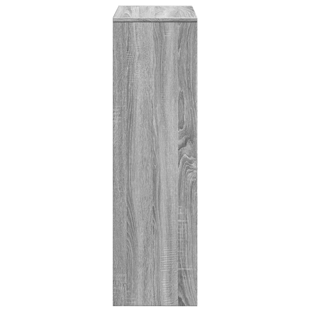 Libreria Divisorio 3Ripiani Grigio Sonoma 99x29x99cm Truciolato | homemem39