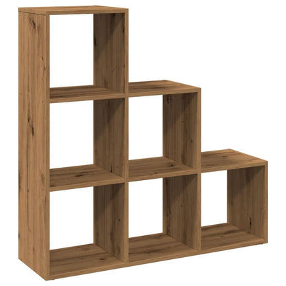 Libreria Divisorio 3Piani Rovere Artigianale 99x29x99Truciolato | homemem39