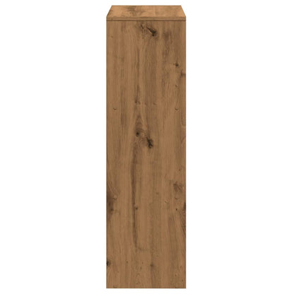 Libreria Divisorio 3Piani Rovere Artigianale 99x29x99Truciolato | homemem39
