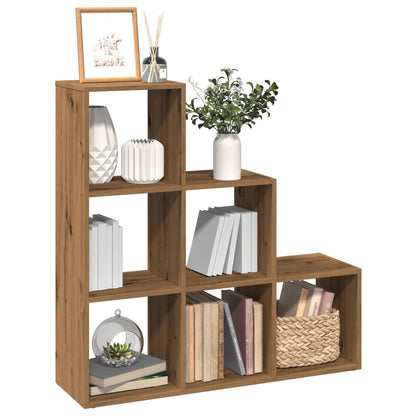 Libreria Divisorio 3Piani Rovere Artigianale 99x29x99Truciolato | homemem39