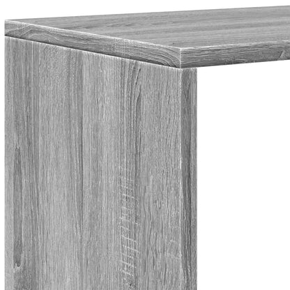 Libreria 4 Ripiani Grigio Sonoma 131,5x29x131,5 cm Truciolato | homemem39