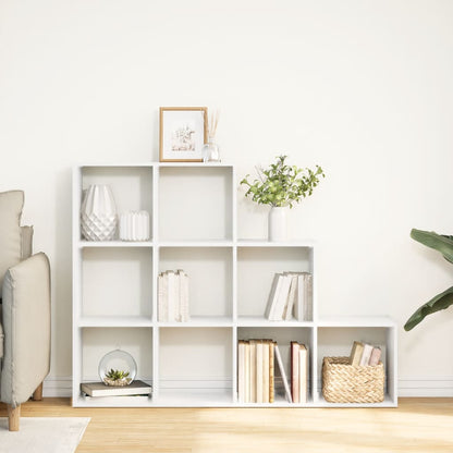 Libreria Divisorio 3 Ripiani Bianca 137,5x29x103,5cm Truciolato | homemem39