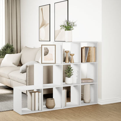 Libreria Divisorio 3 Ripiani Bianca 137,5x29x103,5cm Truciolato | homemem39
