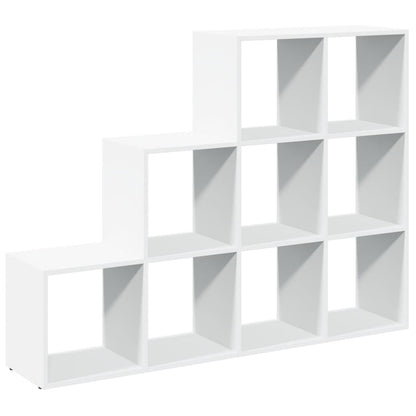 Libreria Divisorio 3 Ripiani Bianca 137,5x29x103,5cm Truciolato | homemem39