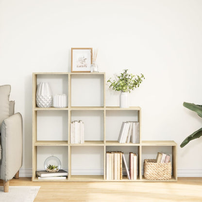 Libreria 4 Ripiani Rovere Sonoma 137,5x29x103,5 cm Truciolato | homemem39