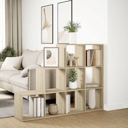 Libreria 4 Ripiani Rovere Sonoma 137,5x29x103,5 cm Truciolato | homemem39