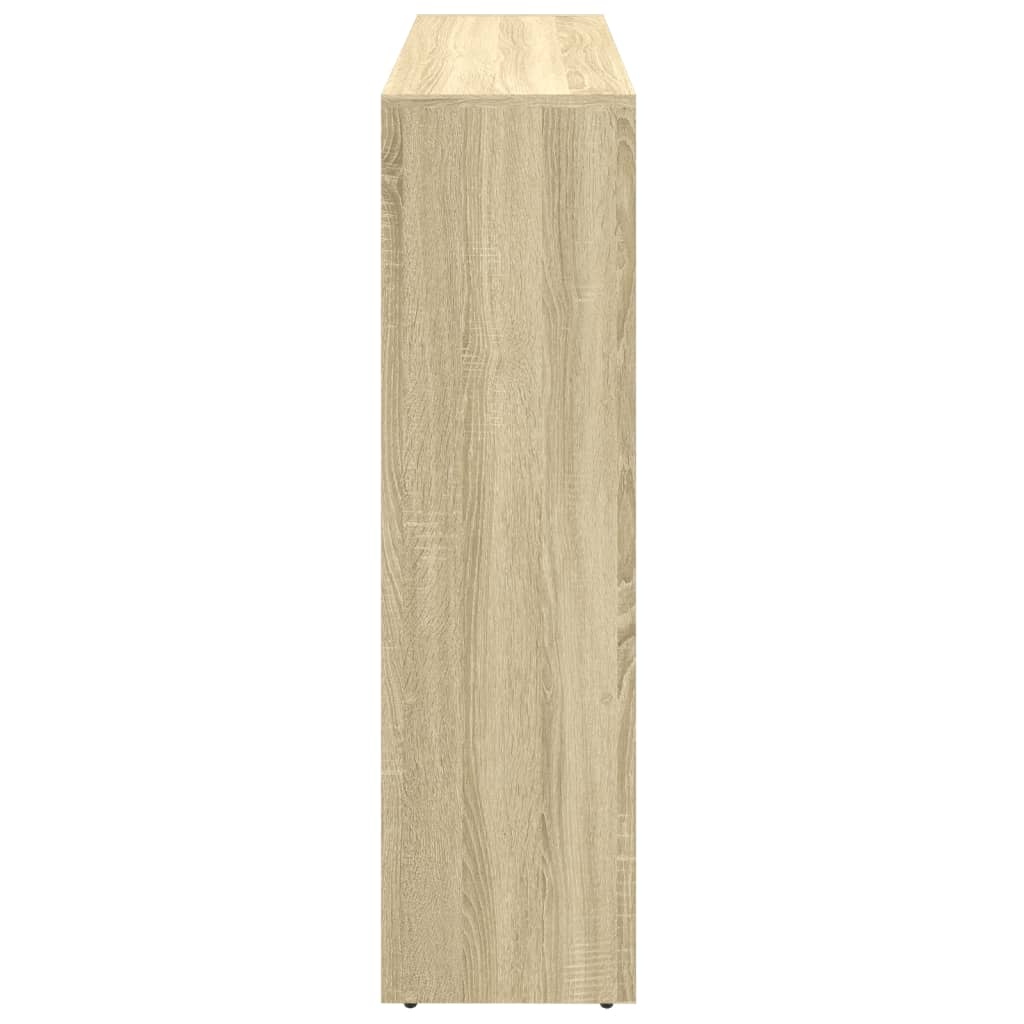 Libreria 4 Ripiani Rovere Sonoma 137,5x29x103,5 cm Truciolato | homemem39