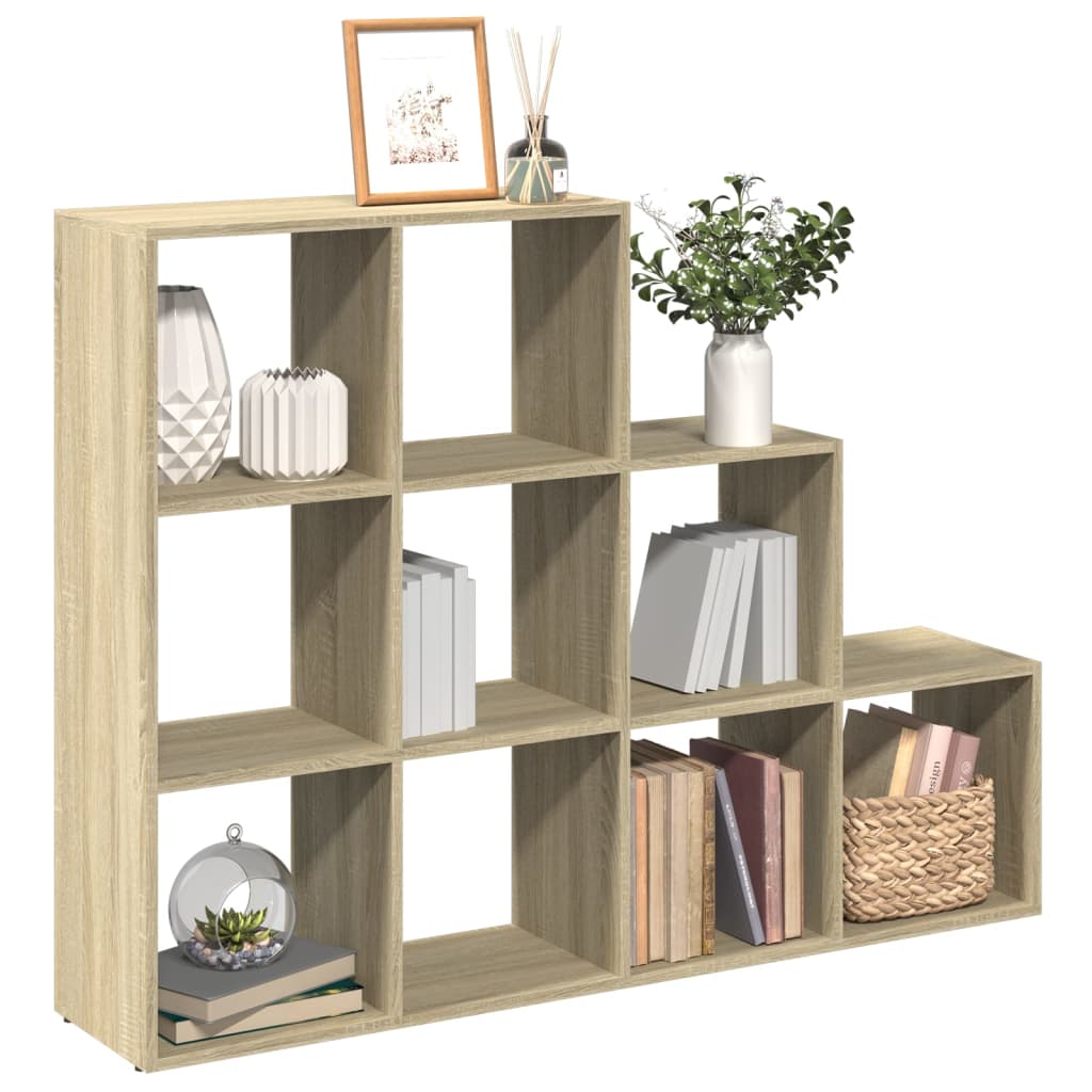 Libreria 4 Ripiani Rovere Sonoma 137,5x29x103,5 cm Truciolato | homemem39