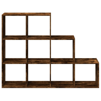 Libreria 3 Ripiani Rovere Fumo 137,5x29x103,5 cm Truciolato | homemem39