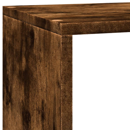 Libreria 3 Ripiani Rovere Fumo 137,5x29x103,5 cm Truciolato | homemem39