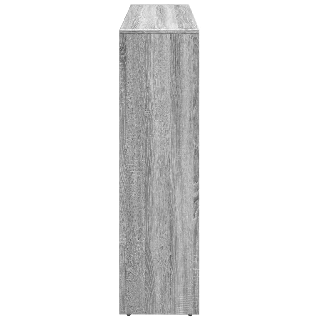 Libreria 3 Ripiani Grigio Sonoma 137,5x29x103,5 cm Truciolato | homemem39