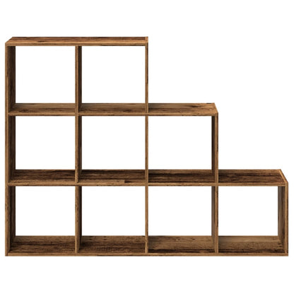 Libreria a 3 Ripiani Legno Vecchio 137,5x29x103,5 cm Truciolato | homemem39
