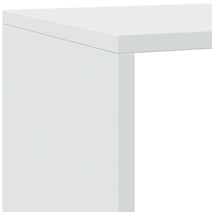 Libreria Divisorio 4 Ripiani Bianca 143,5x29x143,5cm Truciolato | homemem39