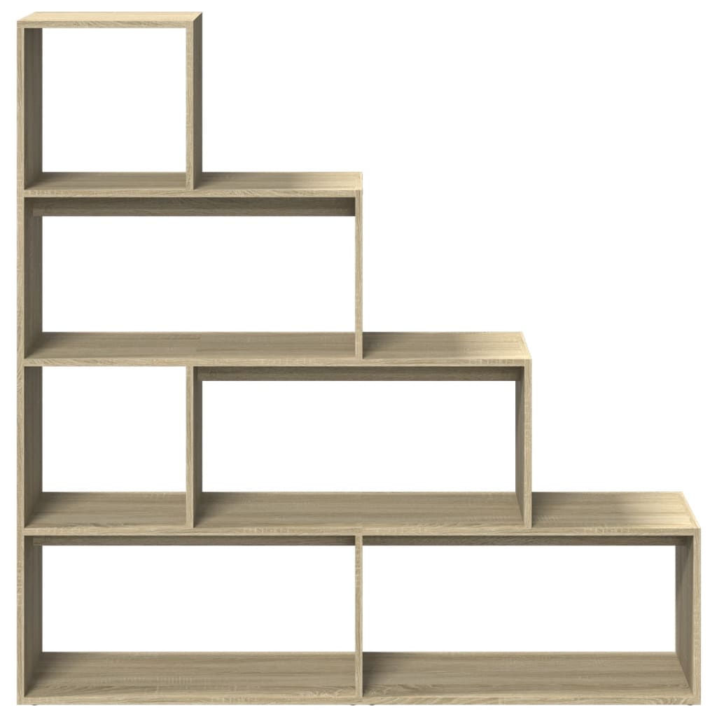 Libreria 4 Ripiani Rovere Sonoma 143,5x29x143,5 cm Truciolato | homemem39