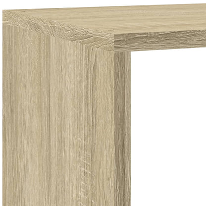 Libreria 4 Ripiani Rovere Sonoma 143,5x29x143,5 cm Truciolato | homemem39