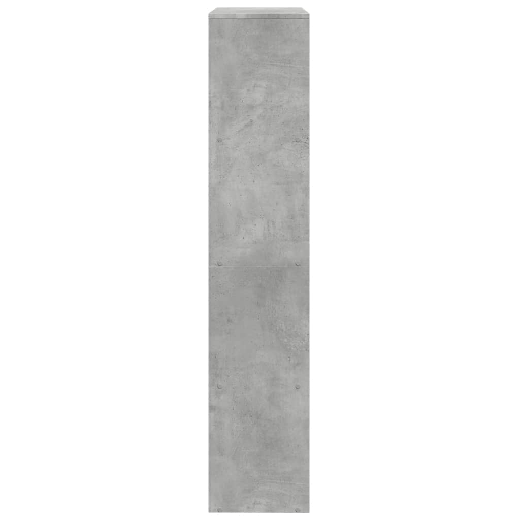 Libreria 4Ripiani Grigio Cemento 143,5x29x143,5cm Truciolato | homemem39