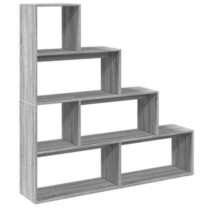 Libreria 4 Ripiani Grigio Sonoma 143,5x29x143,5 cm Truciolato | homemem39