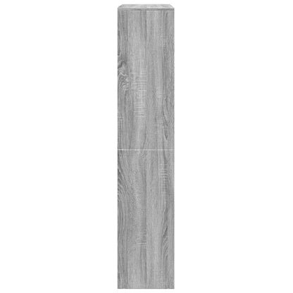 Libreria 4 Ripiani Grigio Sonoma 143,5x29x143,5 cm Truciolato | homemem39