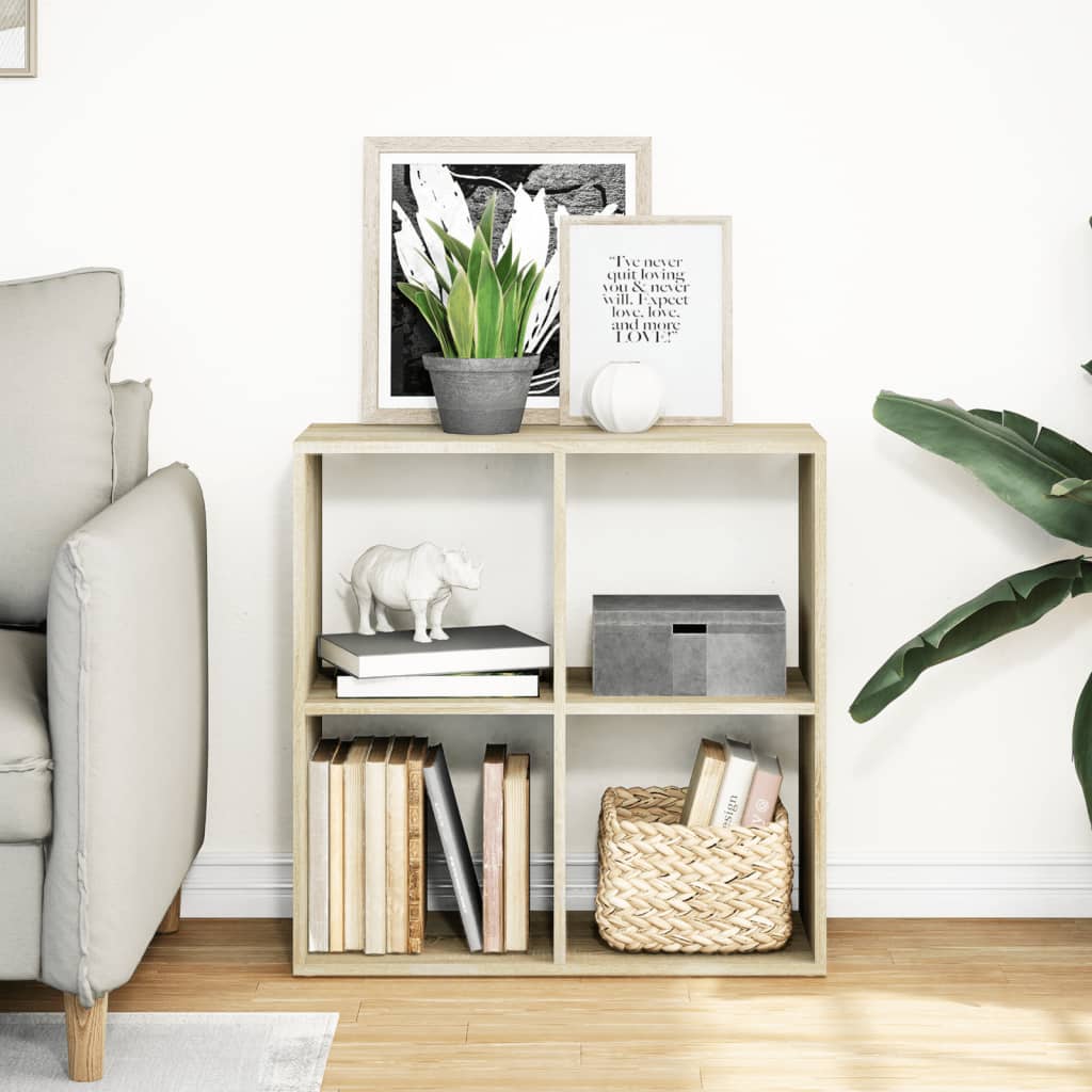 Libreria Divisorio Rovere Sonoma 69,5x29x69,5 cm in Truciolato | homemem39