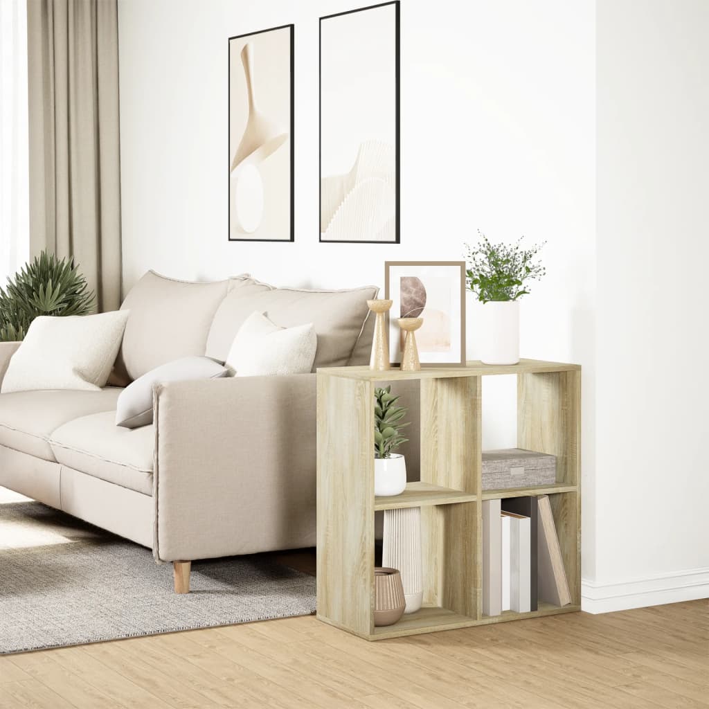 Libreria Divisorio Rovere Sonoma 69,5x29x69,5 cm in Truciolato | homemem39