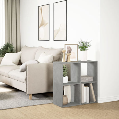 Libreria Divisorio Grigio Cemento 69,5x29x69,5 cm in Truciolato | homemem39