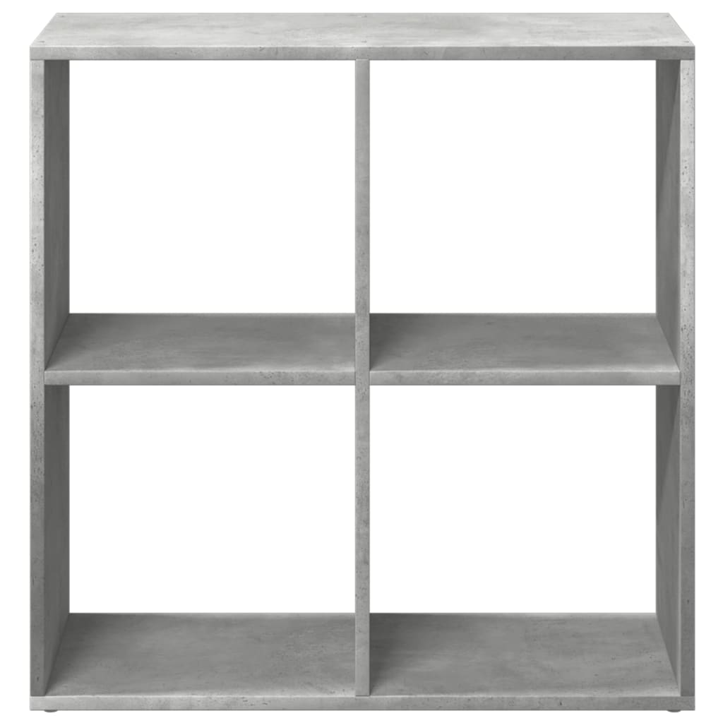 Libreria Divisorio Grigio Cemento 69,5x29x69,5 cm in Truciolato | homemem39