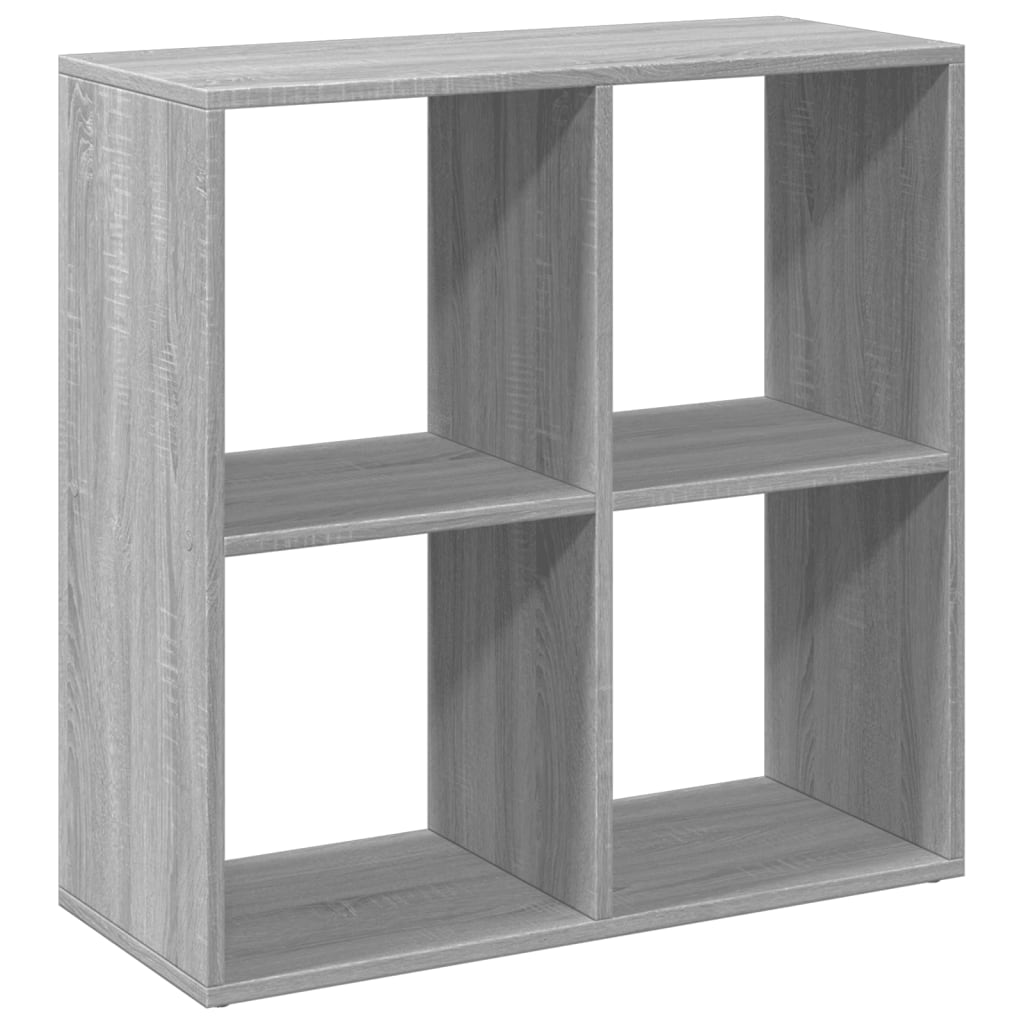 Libreria Divisorio Grigio Sonoma 69,5x29x69,5 cm in Truciolato | homemem39