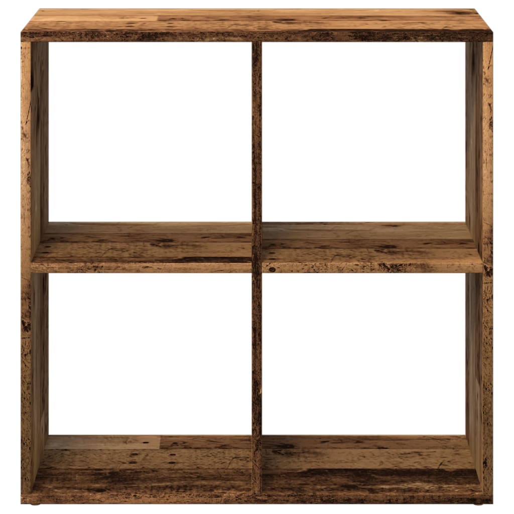 Libreria Divisorio Legno Vecchio 69,5x29x69,5 cm in Truciolato | homemem39