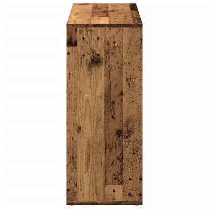 Libreria Divisorio Legno Vecchio 69,5x29x69,5 cm in Truciolato | homemem39