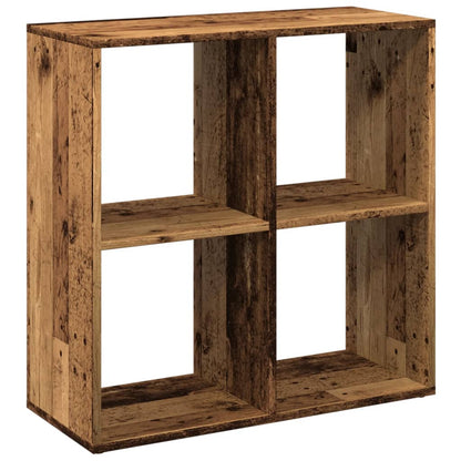 Libreria Divisorio Legno Vecchio 69,5x29x69,5 cm in Truciolato | homemem39