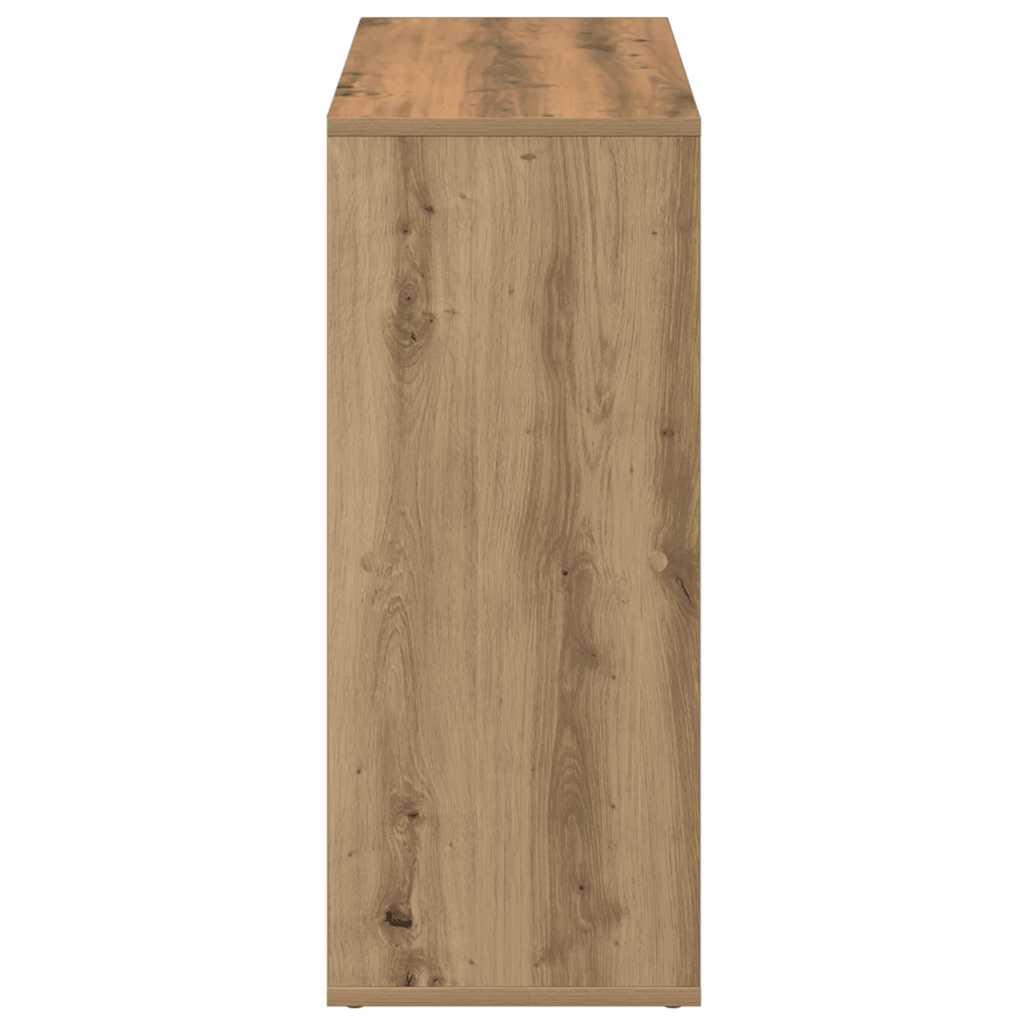 Libreria Divisorio Rovere Artigianale 69,5x29x69,5cm Truciolato | homemem39
