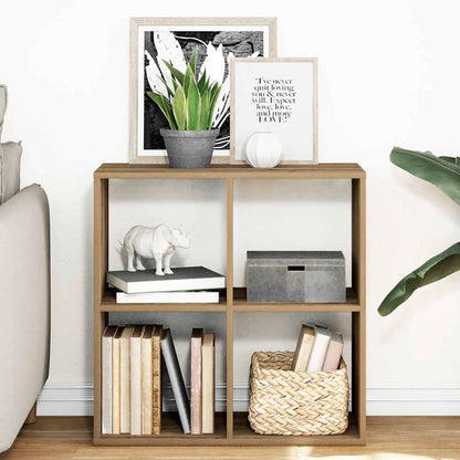 Libreria Divisorio Rovere Artigianale 69,5x29x69,5cm Truciolato | homemem39