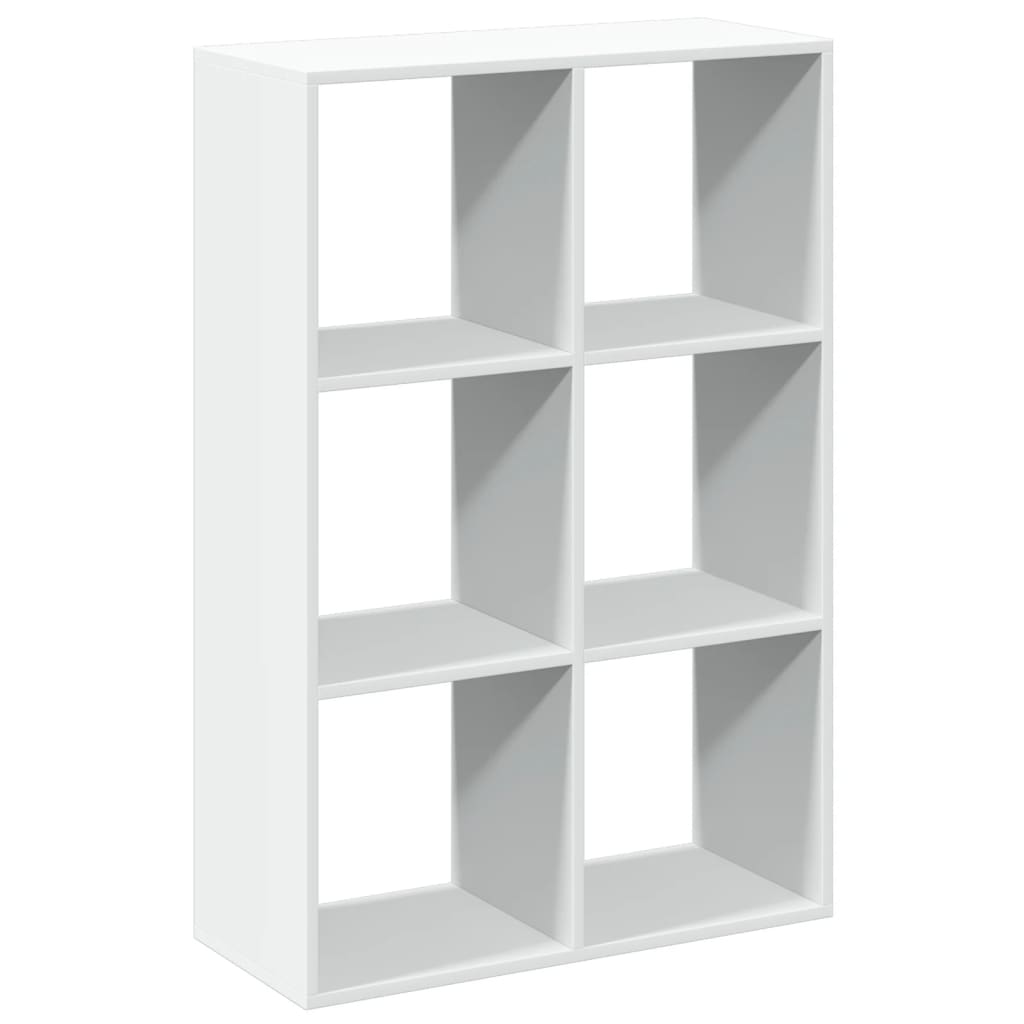 Libreria Divisorio Bianca 69,5x29x103,5 cm in Truciolato | homemem39