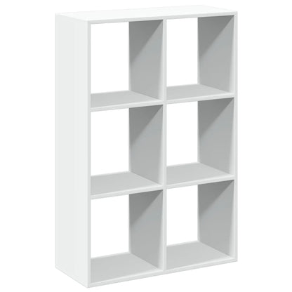 Libreria Divisorio Bianca 69,5x29x103,5 cm in Truciolato | homemem39
