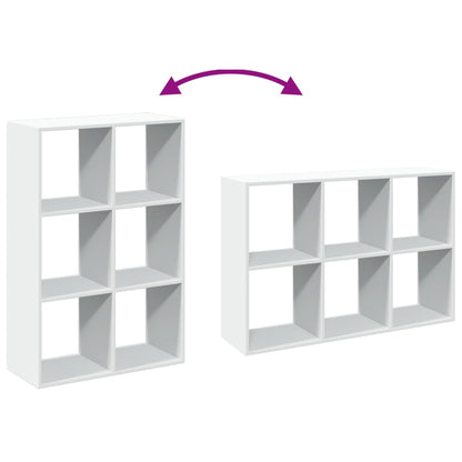 Libreria Divisorio Bianca 69,5x29x103,5 cm in Truciolato | homemem39