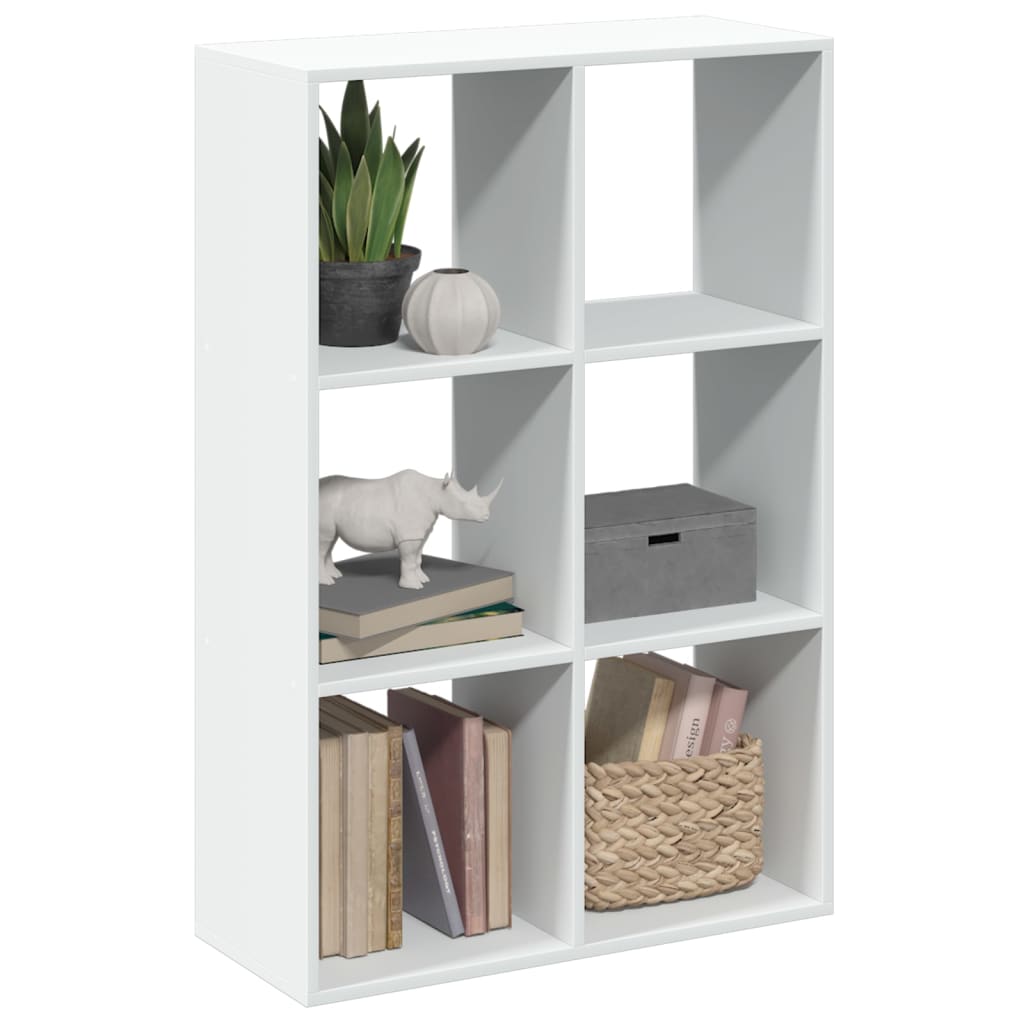 Libreria Divisorio Bianca 69,5x29x103,5 cm in Truciolato | homemem39
