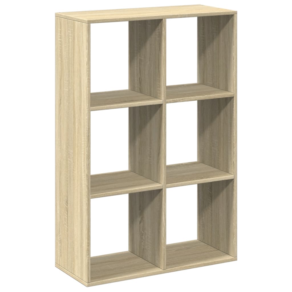 Libreria Divisorio Rovere Sonoma 69,5x29x103,5 cm in Truciolato | homemem39
