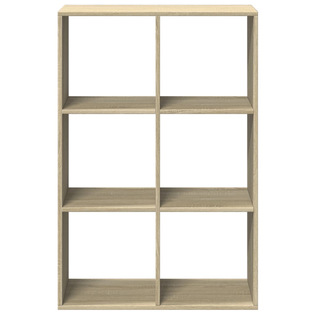 Libreria Divisorio Rovere Sonoma 69,5x29x103,5 cm in Truciolato | homemem39