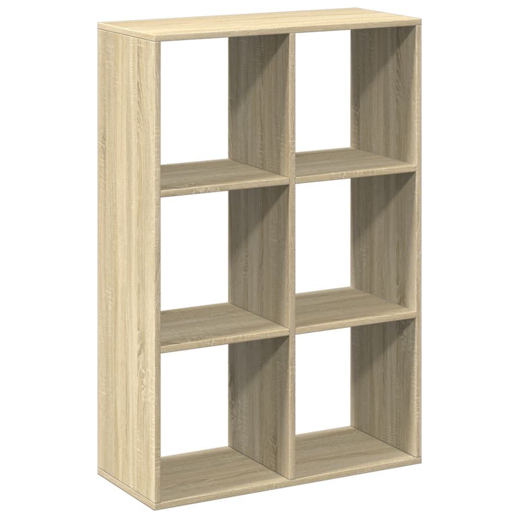 Libreria Divisorio Rovere Sonoma 69,5x29x103,5 cm in Truciolato | homemem39