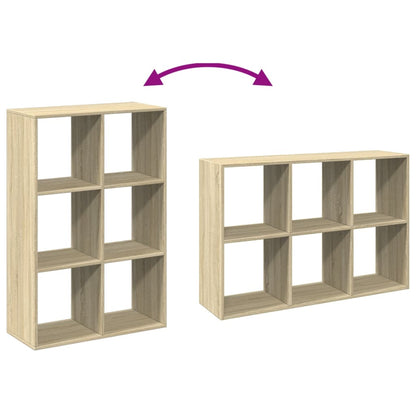 Libreria Divisorio Rovere Sonoma 69,5x29x103,5 cm in Truciolato | homemem39