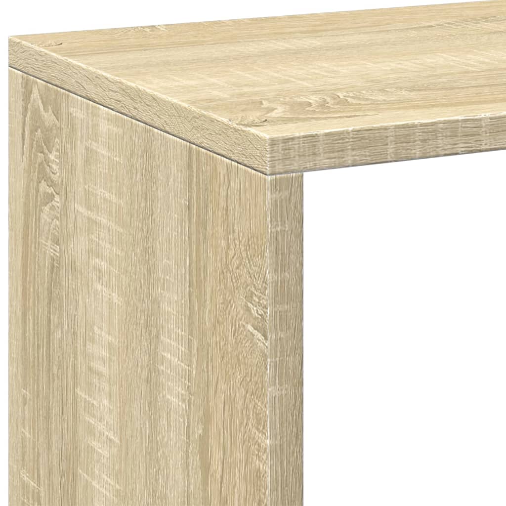 Libreria Divisorio Rovere Sonoma 69,5x29x103,5 cm in Truciolato | homemem39