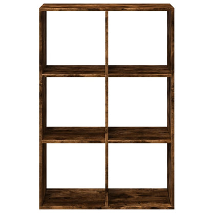 Libreria Divisorio Rovere Fumo 69,5x29x103,5cm in Truciolato | homemem39
