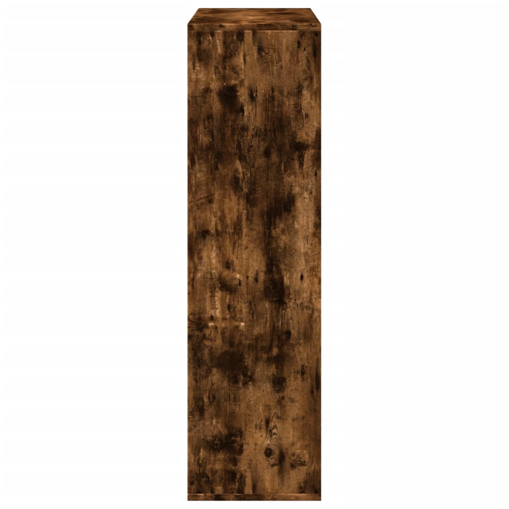 Libreria Divisorio Rovere Fumo 69,5x29x103,5cm in Truciolato | homemem39
